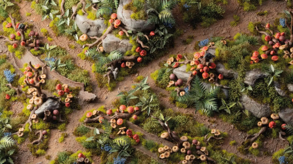 Gamers Grass Enchanted Forest Glade Basing Box