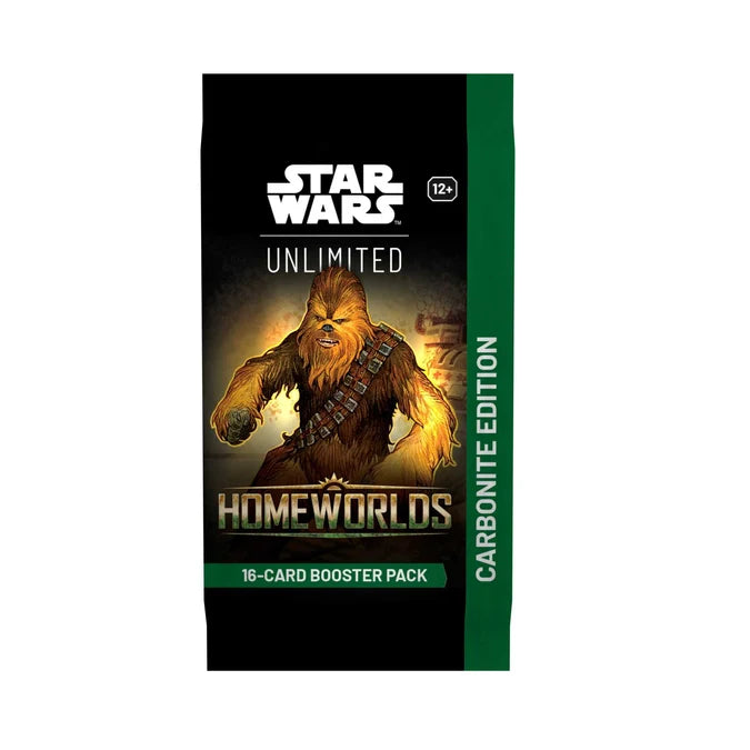 Star Wars: Unlimited - Homeworlds Carbonite Booster