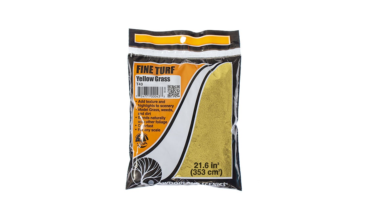 WT43 Yellow Grass Fine Turf (Bag)