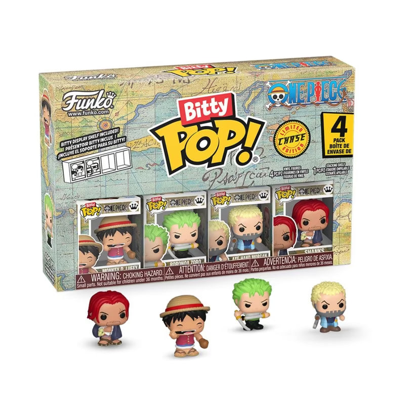 One Piece: Bitty POP! Vinyl Figure 4-Pack Luffy