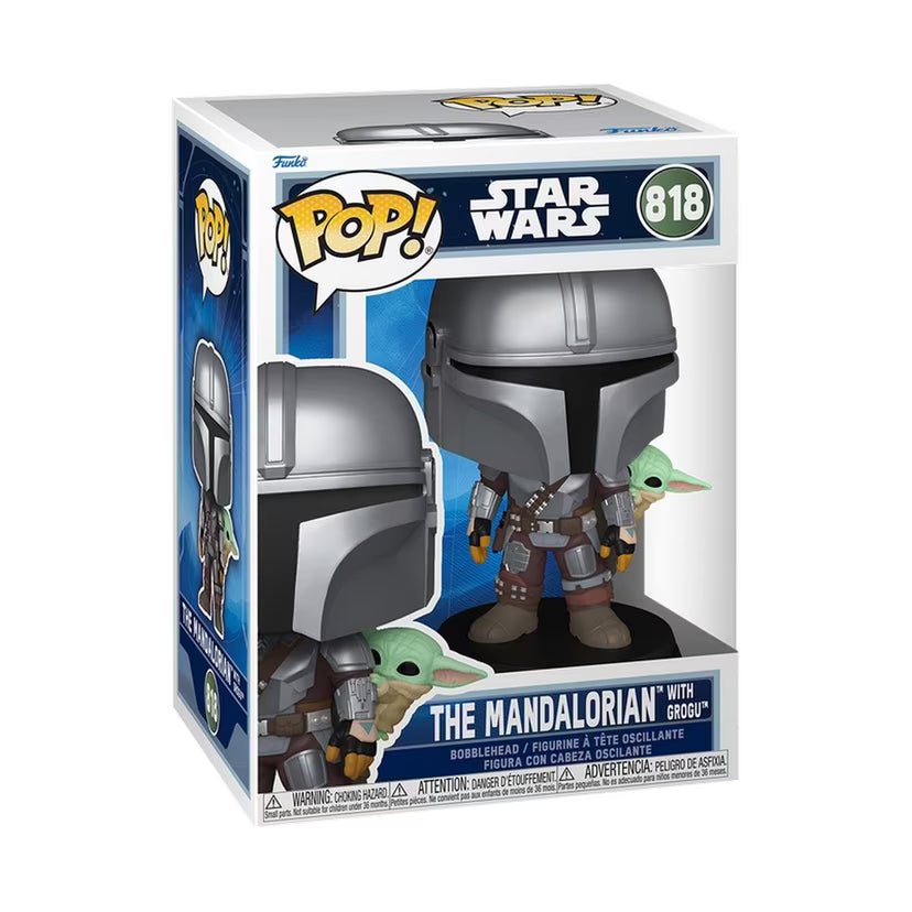 Pop! The Mandalorian with Grogu 818