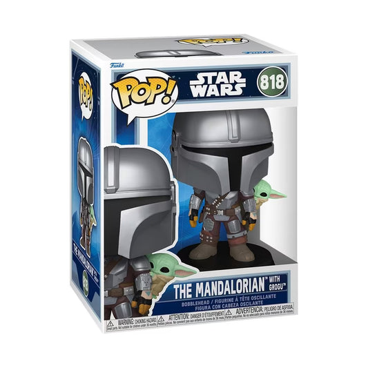 Pop! The Mandalorian with Grogu 818