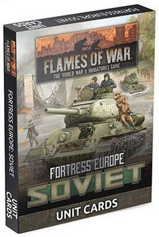 FORTRESS EUROPE SOVIET UNIT CARDS - FOW