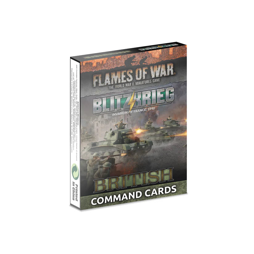 FW281BC: Blitzkrieg British Command Cards (Ltd Edt)
