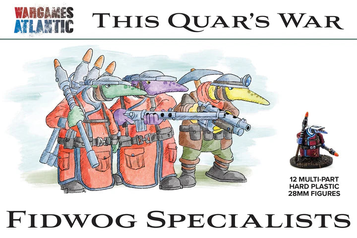 Quar Fidwog Specialists - Wargames Atlantic