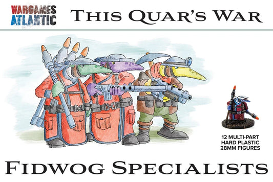 Quar Fidwog Specialists - Wargames Atlantic