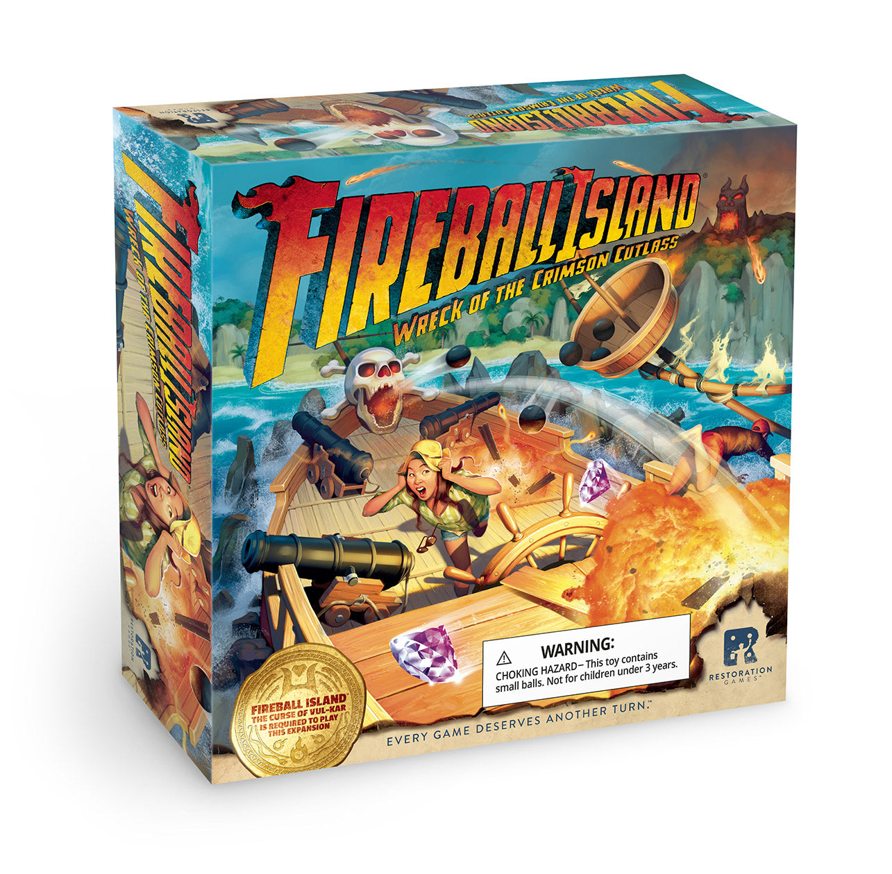 Fireball Island: Wreck of the Crimson Cutlass