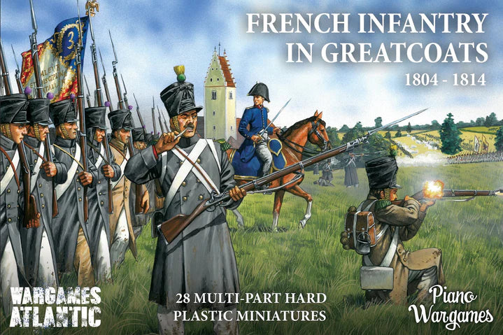 French Infantry in Greatcoats (1804-1814) - Wargames Atlantic