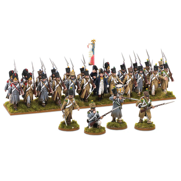 French Infantry in Greatcoats (1804-1814) - Wargames Atlantic