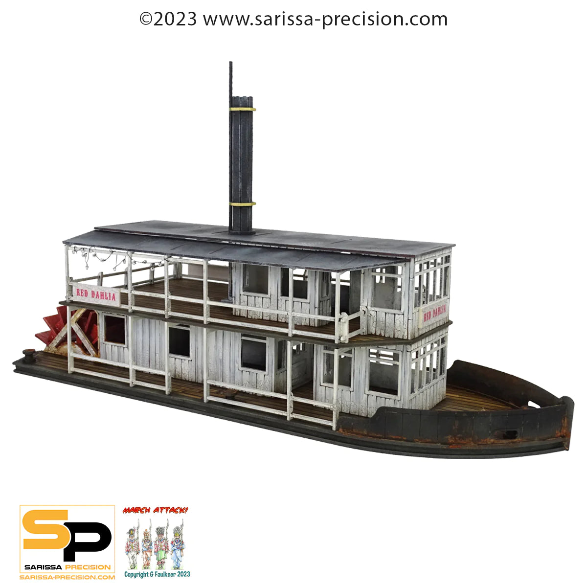 Planked Paddle Steamer (G107)