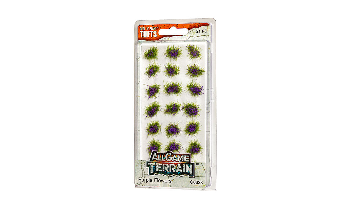 WG6628 Purple Flower Tufts