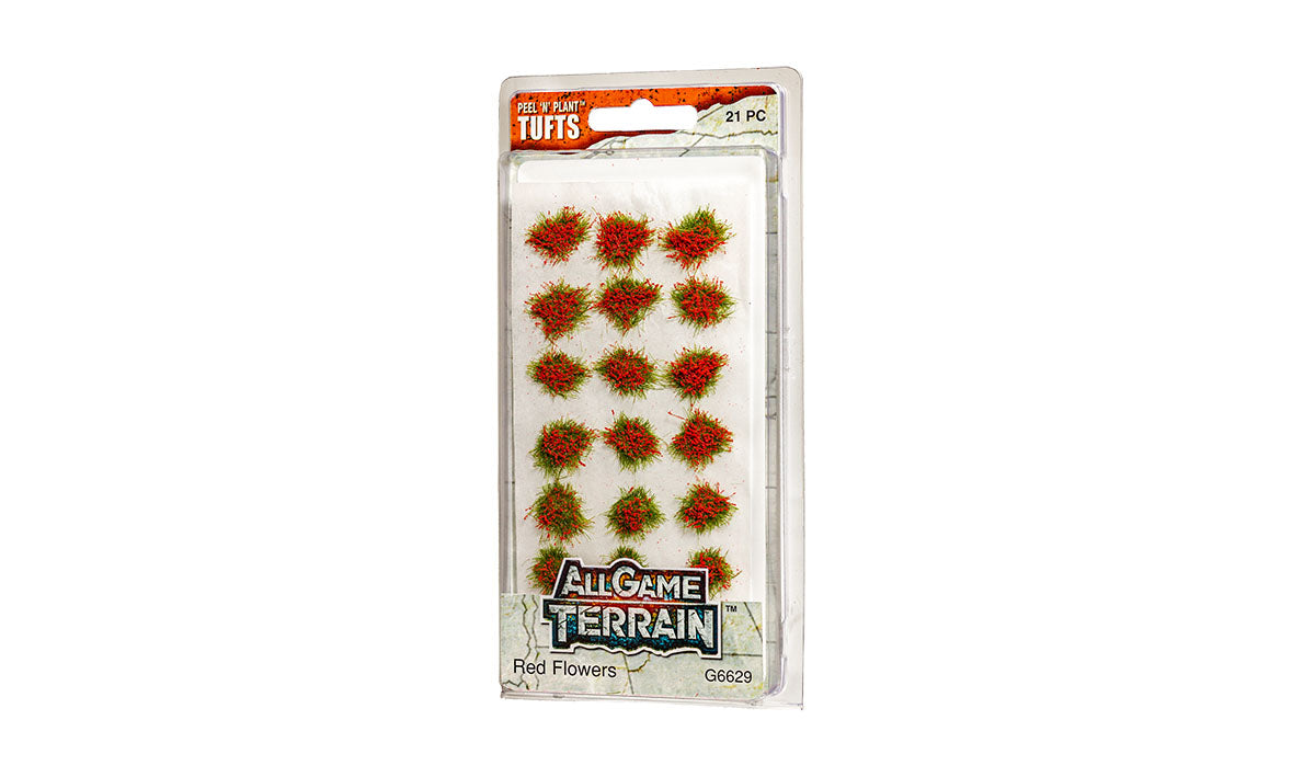 WG6629 Red Flower Tufts