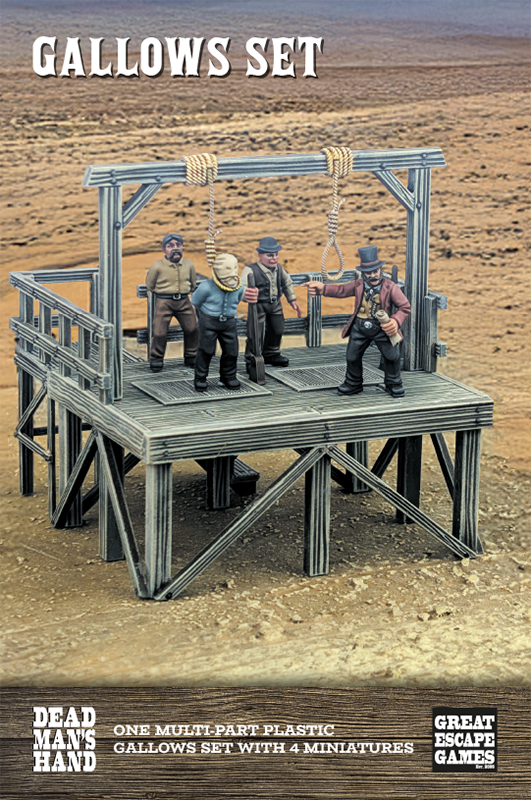 Dead Man's Hand Plastic Gallows Set – Entoyment Wargaming and Hobby Centre