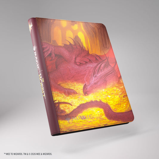 Gamegenic MTG: The Hobbit Zip-Up Album 18-Pocket - Smaug's Mok Amber