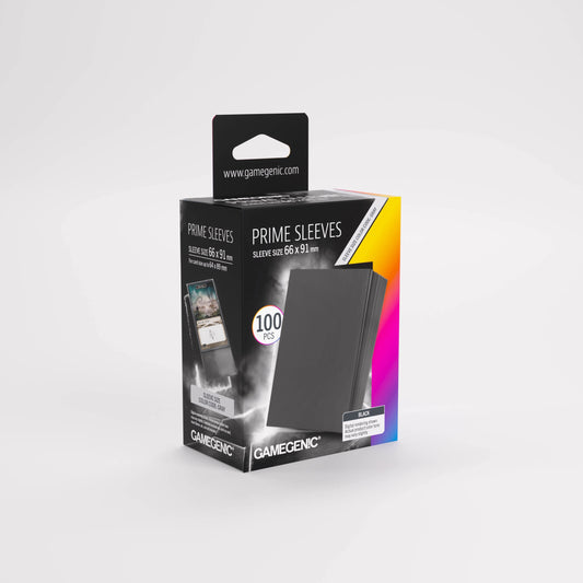 Gamegenic Prime Sleeves Black 66x91 (100 ct.)