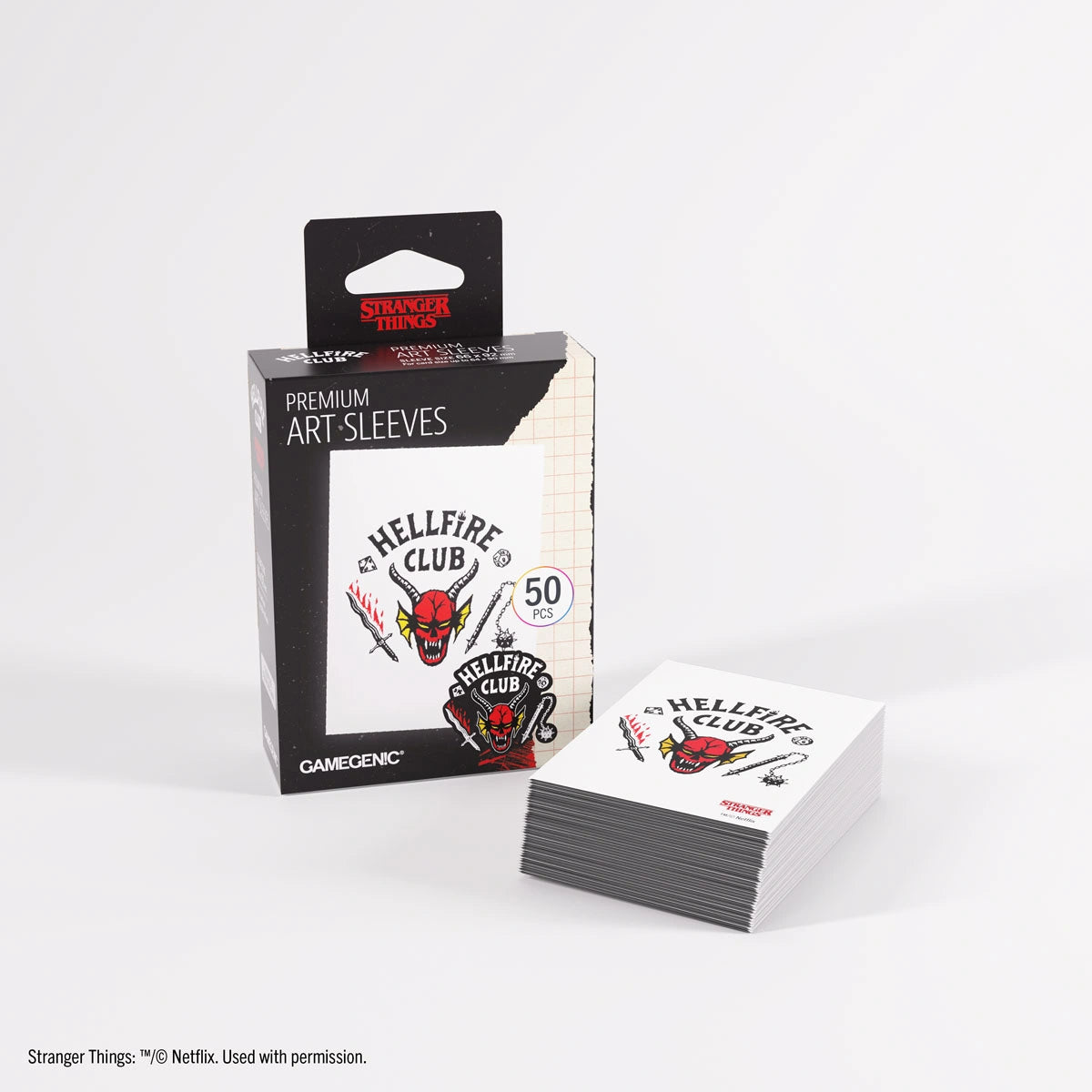 Gamegenic: Stranger Things - Hellfire Club Art Sleeves