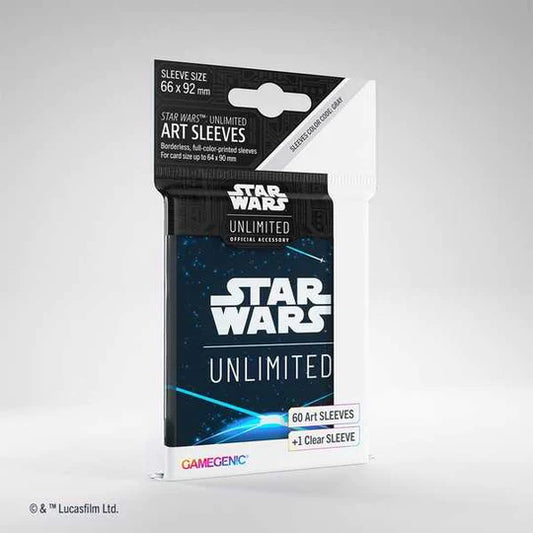 Star Wars : Unlimited Art Sleeves – Space Blue