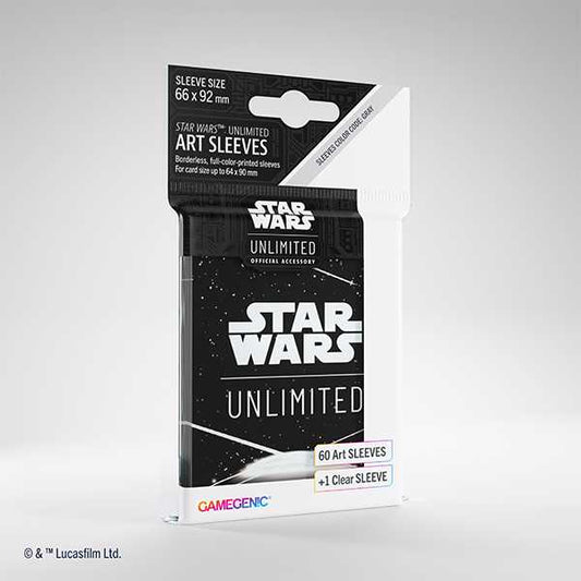 Star Wars Unlimited: Art Sleeves – Card Back White