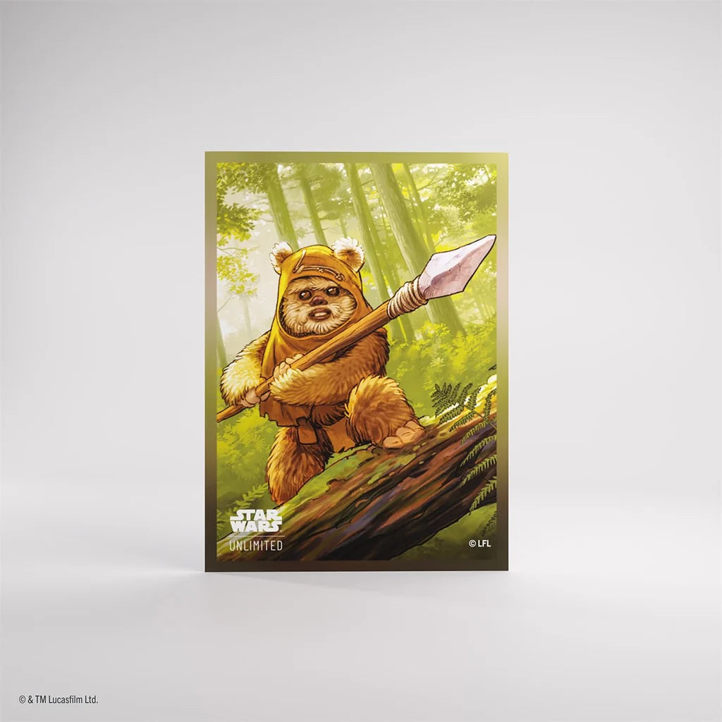 Star Wars: Unlimited - Premium Art Sleeves - Wicket