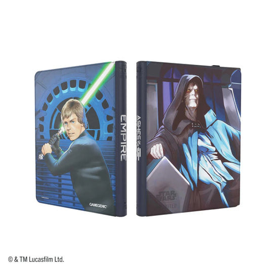 Star Wars: Unlimited - Zip-Up Album 18-Pocket - Jedi Luke Skywalker & Emperor Palpatine