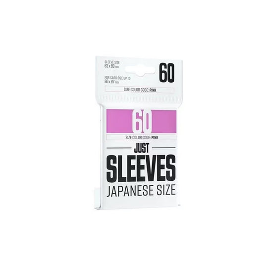 Gamegenic Just Sleeves: Japanese Size Pink (60)
