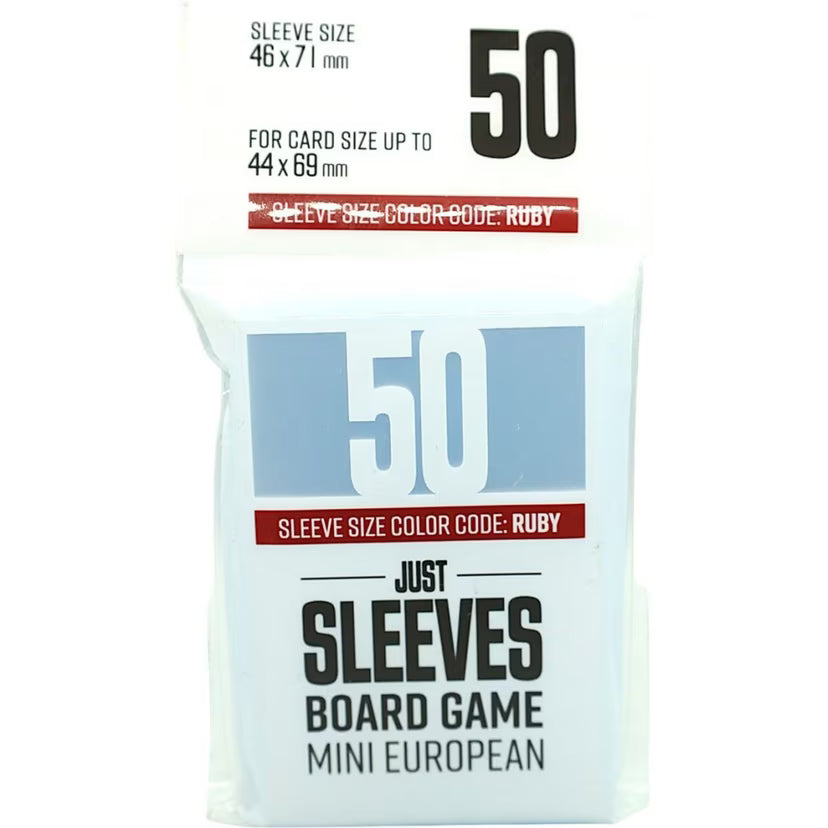 Gamegenic Just Sleeves: Mini European (50)