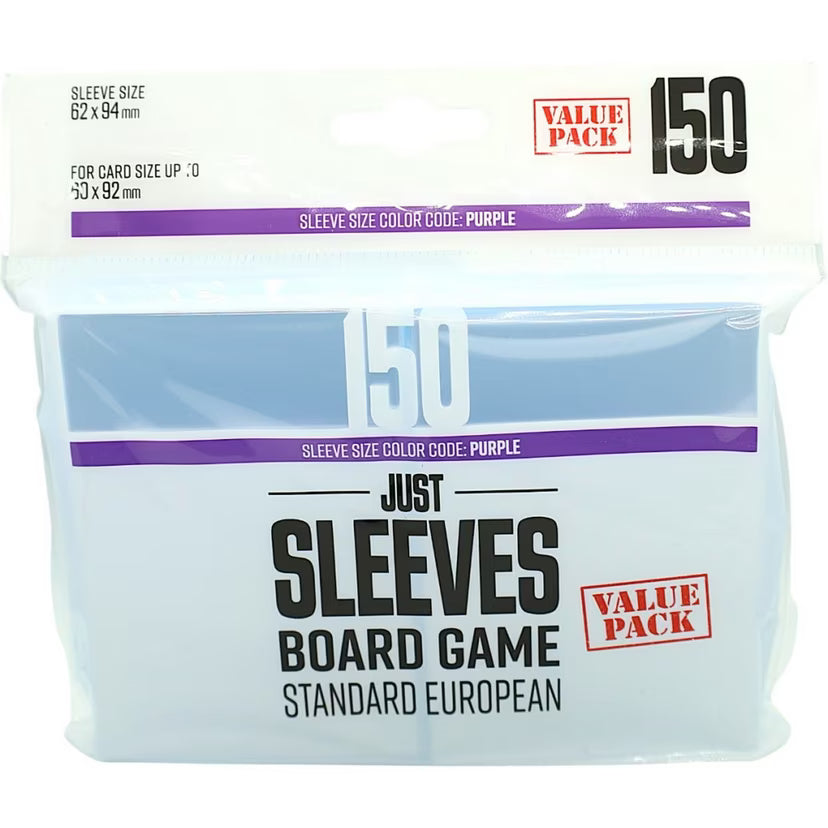 Gamegenic Just Sleeves: Standard European Value Pack (150)