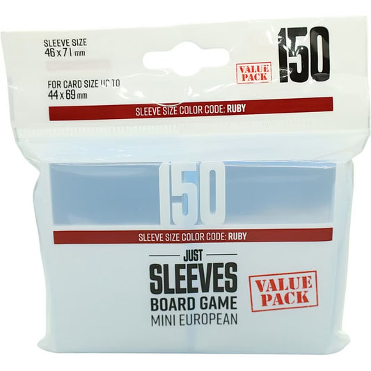 Gamegenic Just Sleeves: Mini European Value Pack (150)