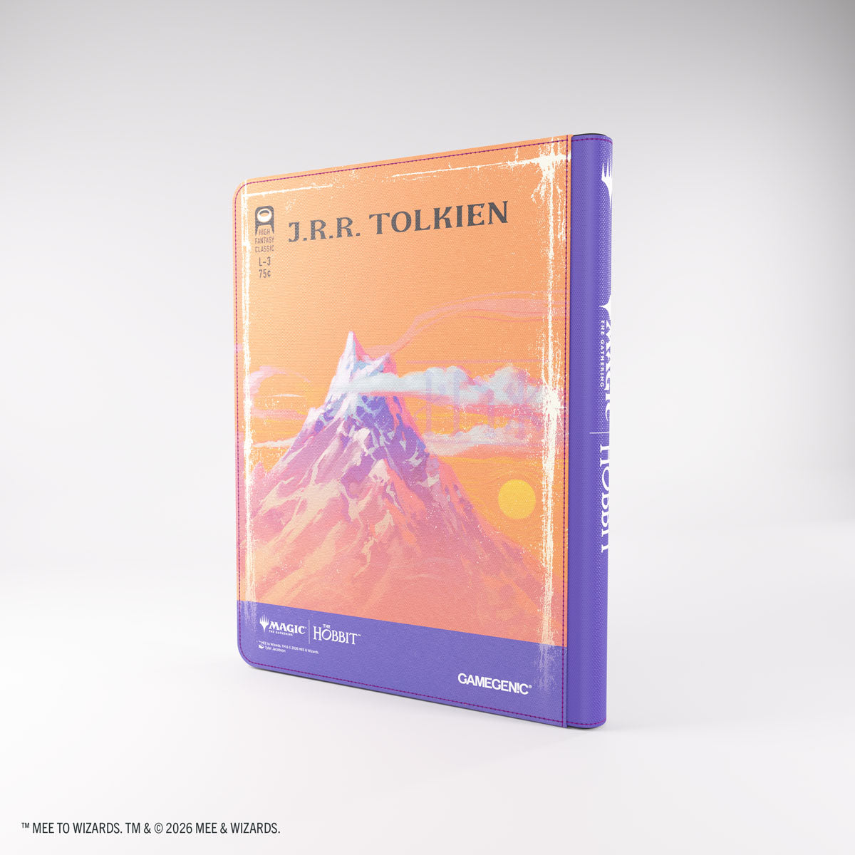 Gamegenic MTG: The Hobbit Zip-Up Album 18-Pocket - Gollum, Riddle Master/ The Lonely Mountain