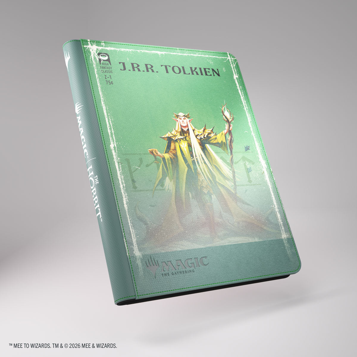Gamegenic MTG: The Hobbit Zip-Up Album 18-Pocket - Thranduil, The Elvenking/ The Mountain-King
