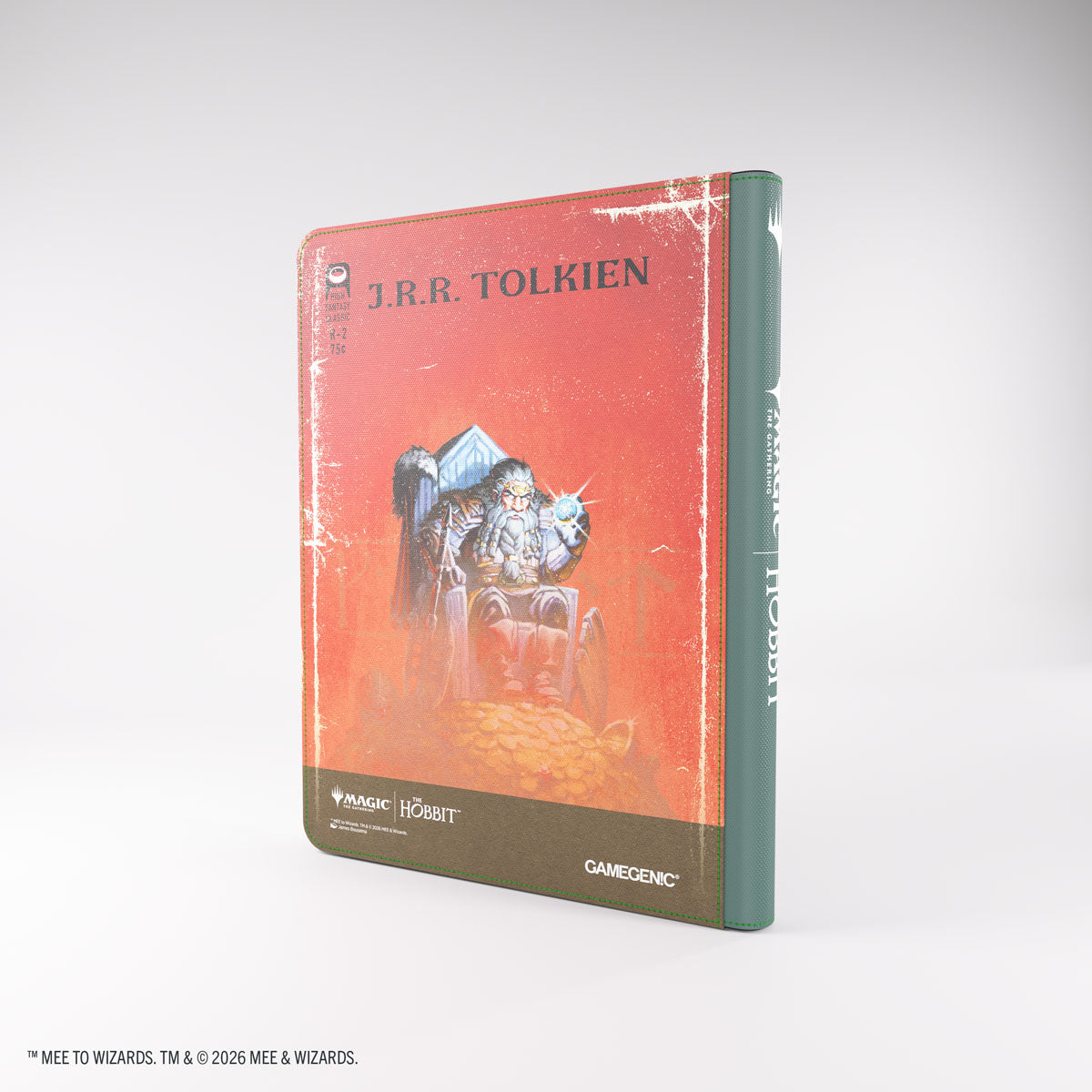 Gamegenic MTG: The Hobbit Zip-Up Album 18-Pocket - Thranduil, The Elvenking/ The Mountain-King
