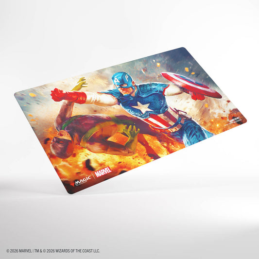 Gamegenic: Marvel Super Heroes Prime Playmat - Captain America, Super-Soldier