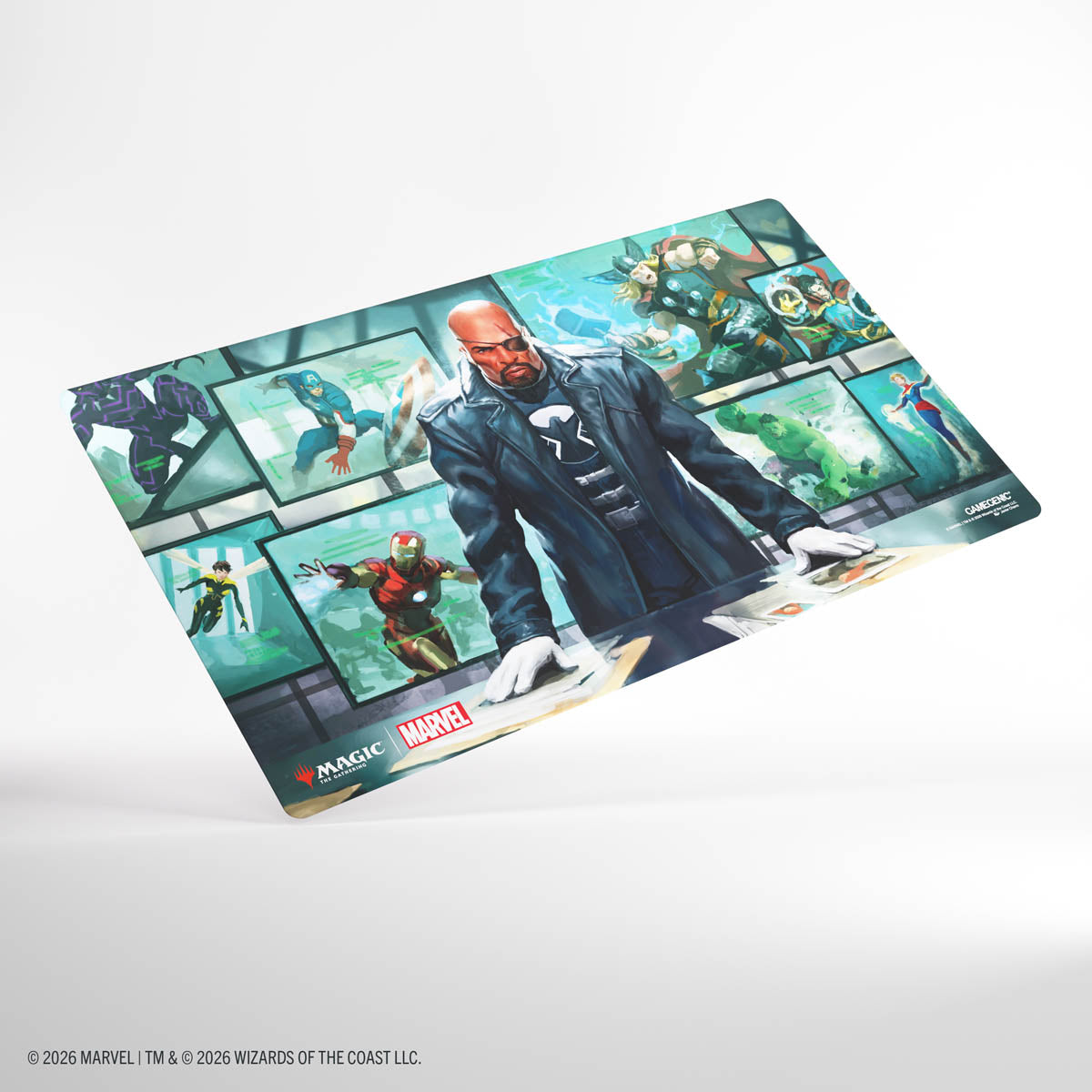 Gamegenic: Marvel Super Heroes Prime Playmat - Director Nick Fury