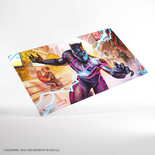 Gamegenic: Marvel Super Heroes Shiny Playmat - Striking Black Panther