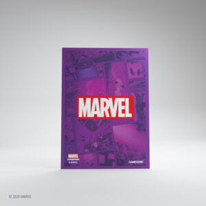 Marvel Purple Art Sleeves Marvel Champions