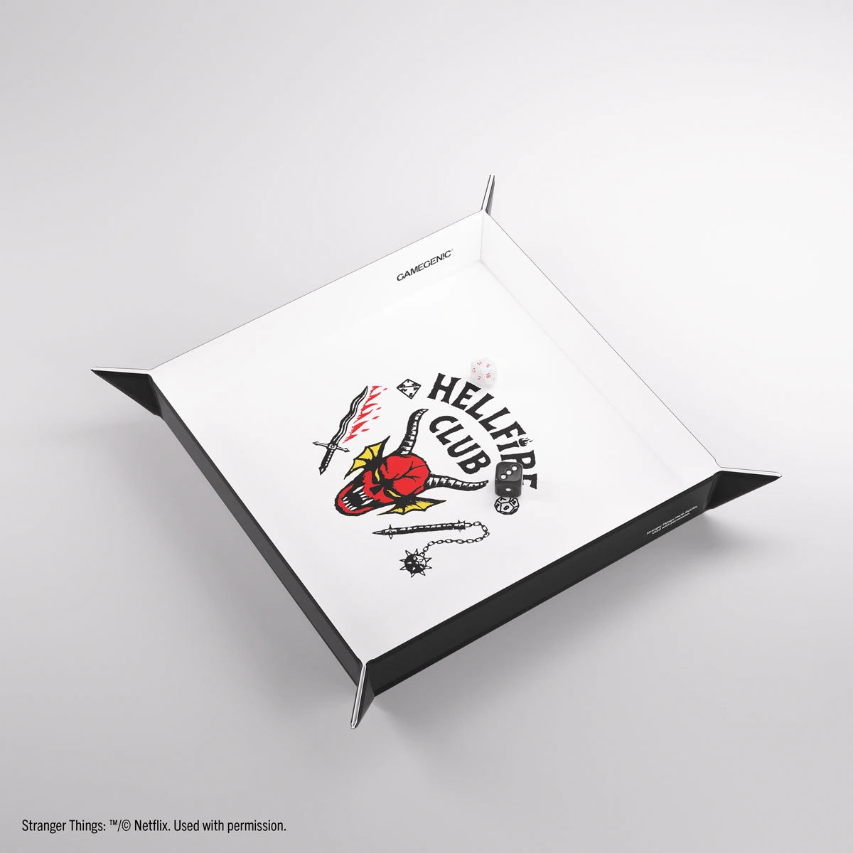 Gamegenic: Stranger Things - Hellfire Club Magnetic Dice Tray