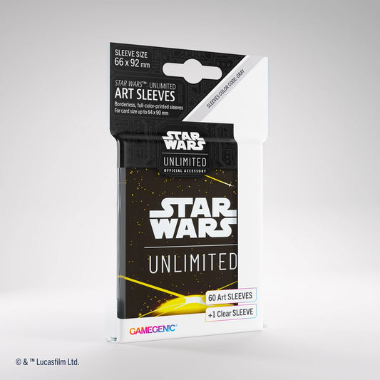 Star Wars Unlimited: Art Sleeves – Space Yellow