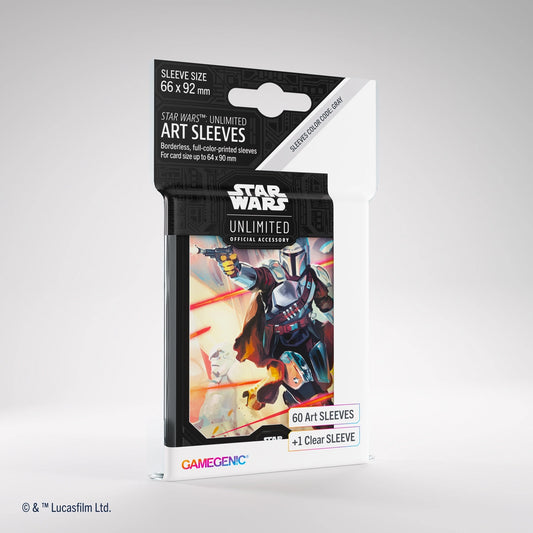 Star Wars Unlimited: Art Sleeves – Mandalorian