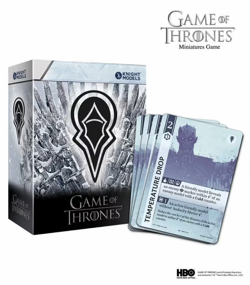 White Walker - Objective Card Pack - GOT Miniatures Game