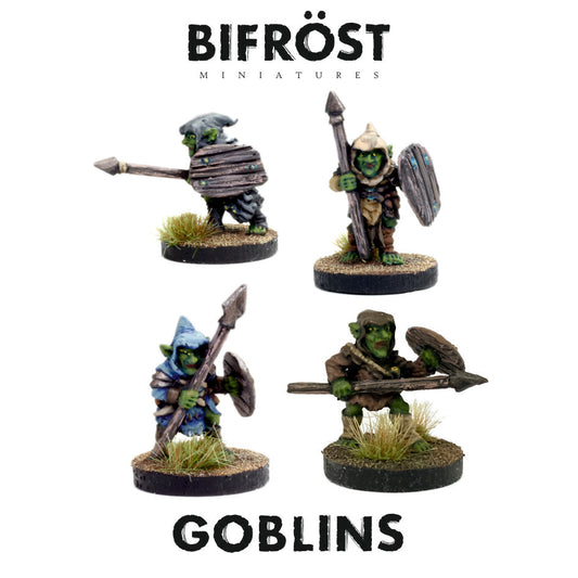 Goblins with Spears and Shields Pack A