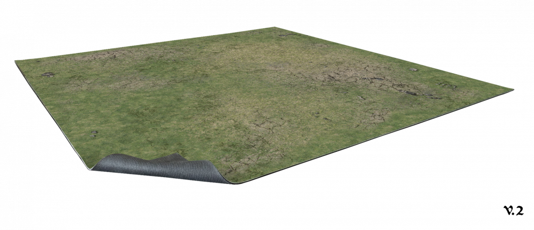 Grassy Fields Gaming Mat 2x2 v.2