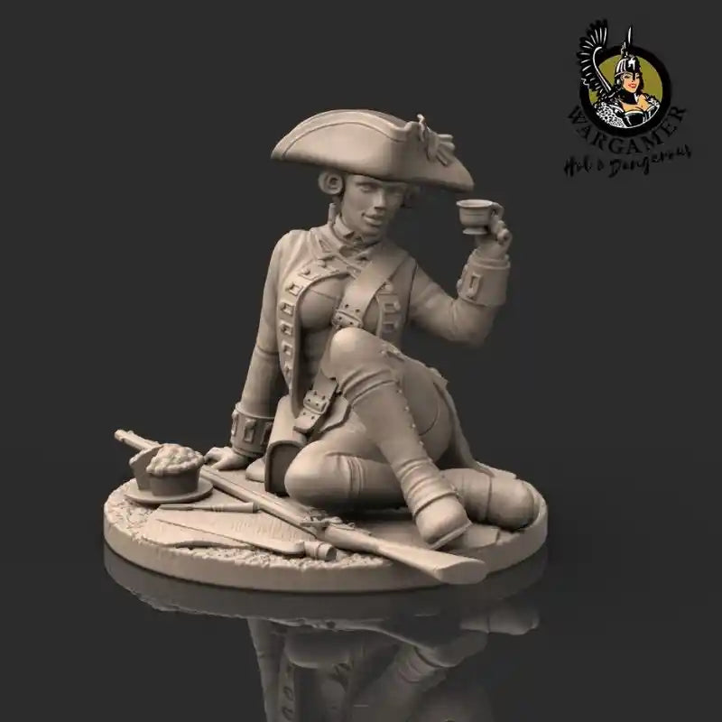 54mm Rebecca the Redcoat