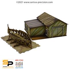 Boat Builders Shed & Boat (IM06)