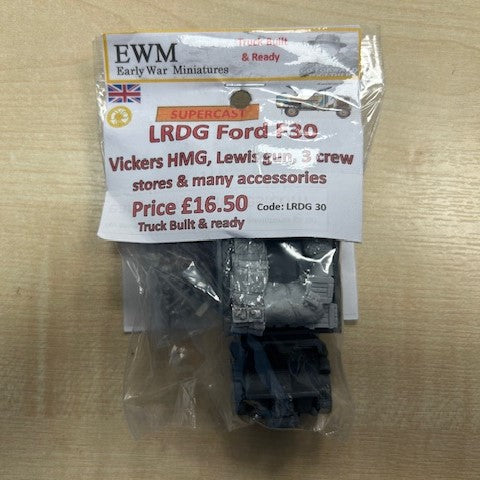 British LRDG Ford F30 Vickers HMG Lewis Gun