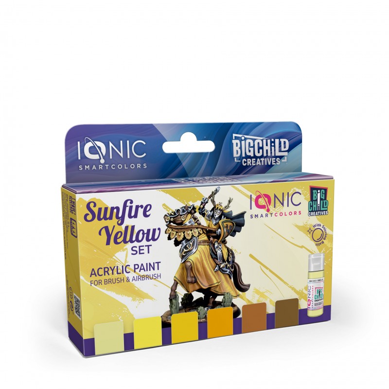 IONIC Sunfire Yellow Paint Set