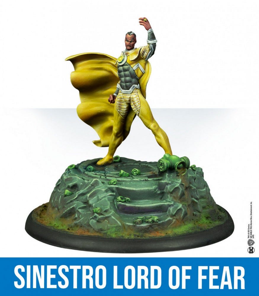 SINESTRO LORD OF FEAR