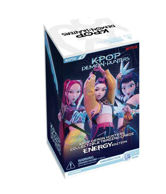 KPop Demon Hunters-Collectible Trading Cards Energy Edition Blister Box