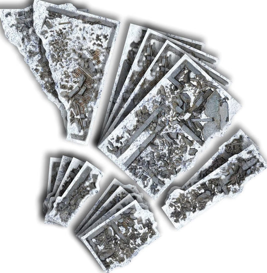 Snow Plain: Terrain Marker for Warhammer 40,000 (Kraken Wargames)