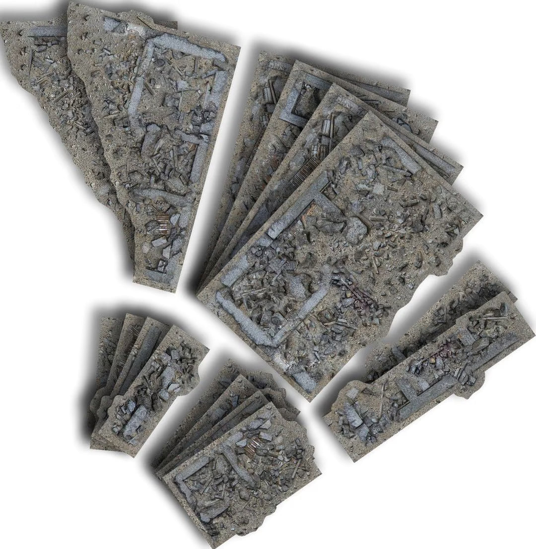 Warzone City: Terrain Marker for Warhammer 40,000 (Kraken Wargames)