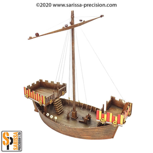 Medieval Cog Sailing Ship (LO31)